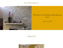 Tablet Screenshot of kennedyremodeling.net
